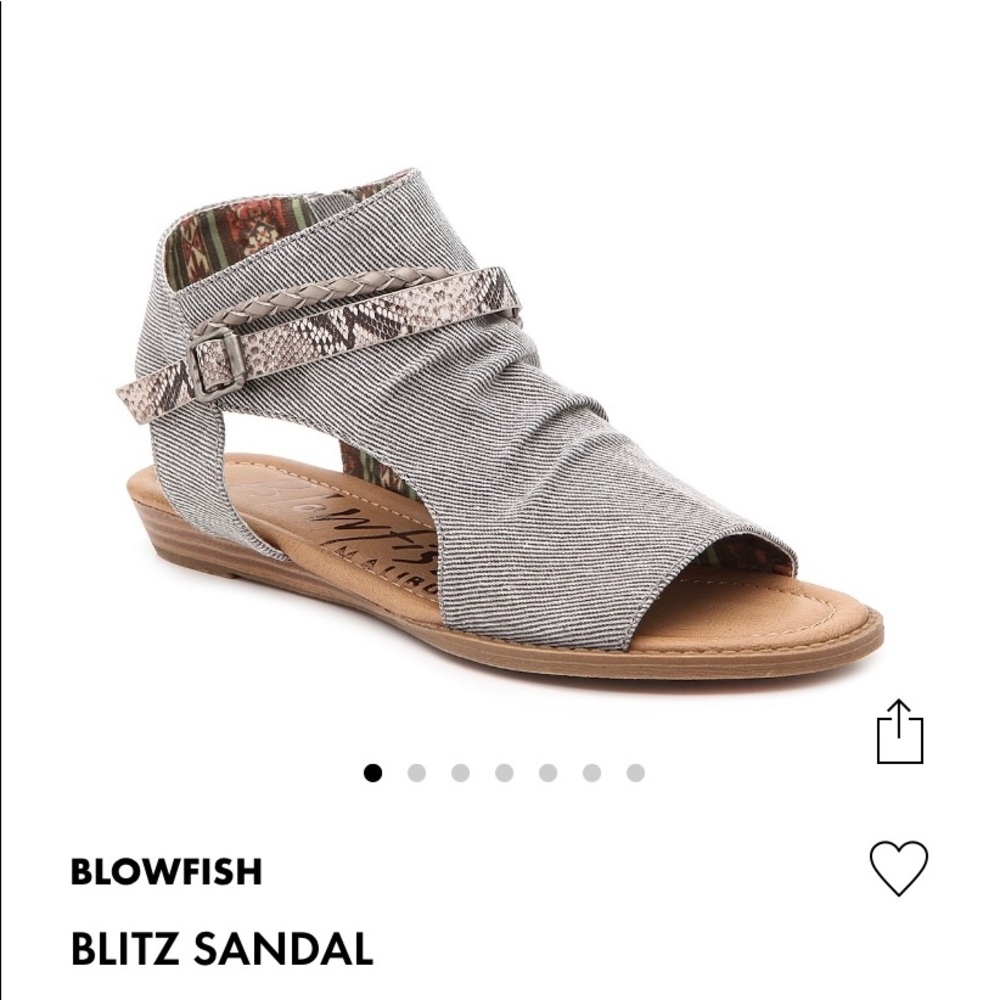 Blowfish Boho Sandals- 6 1/2